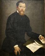 Giovanni Battista Moroni Portrait of a Man oil on canvas